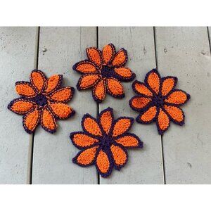 Handmade Flower Coasters